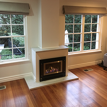 Wahroonga Residential Build Fireplace La Construct